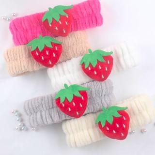 Strawberry Face Wash Headband Product Image