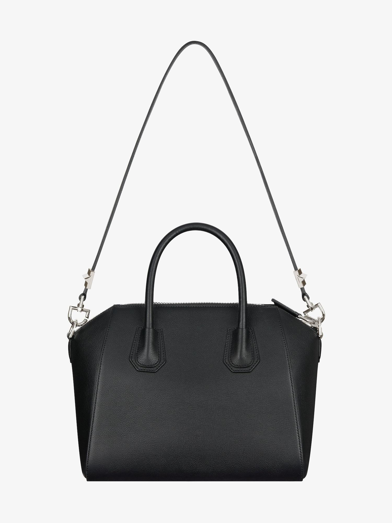 Mini Antigona bag in grained leather Product Image