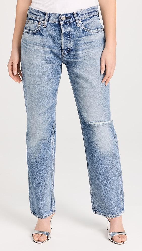 MOUSSY VINTAGE Ballard Wide Straight Jeans | Shopbop Product Image