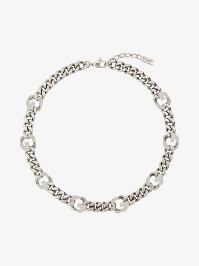 G Chain necklace in metal Product Image