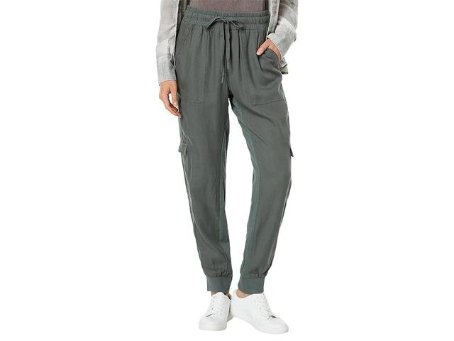 Splendid Odessa Joggers (Vintage Olive Branch) Women's Clothing Product Image