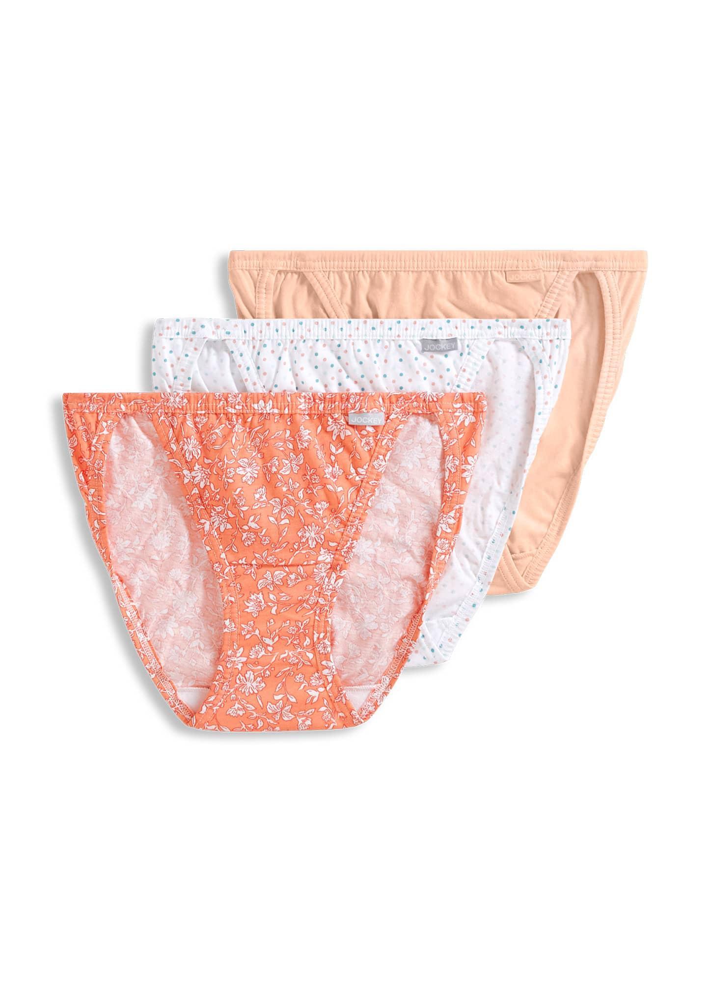 Womens Jockey Elance 3-pk String Bikini Panty Set 1483 Product Image