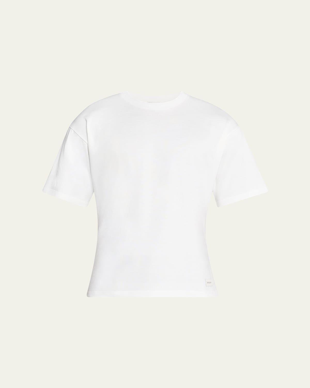 Mens T-Shirt with Logo Patch Product Image