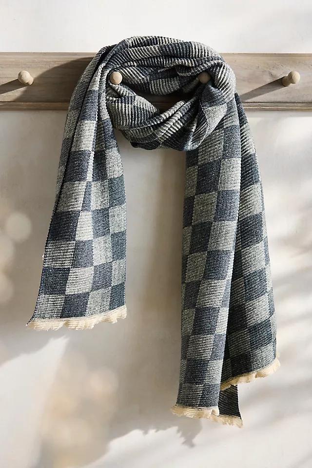 Crinkle Check Scarf Product Image