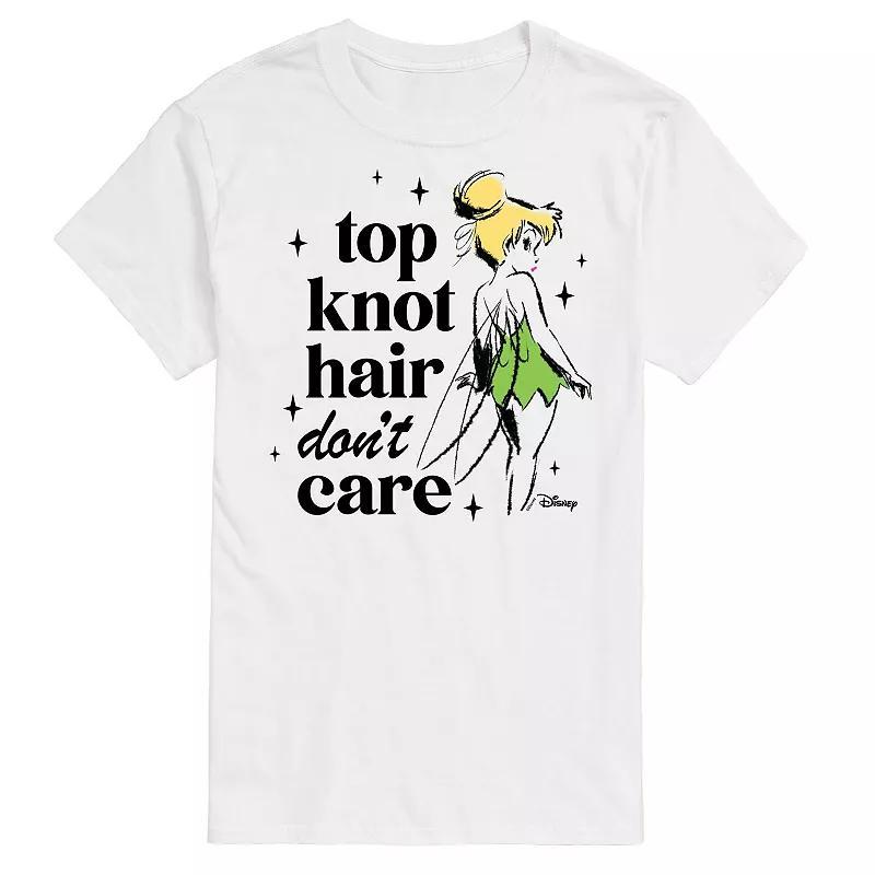 Disneys Tinker Bell Big & Tall Top Knot Hair Graphic Tee, Mens Product Image