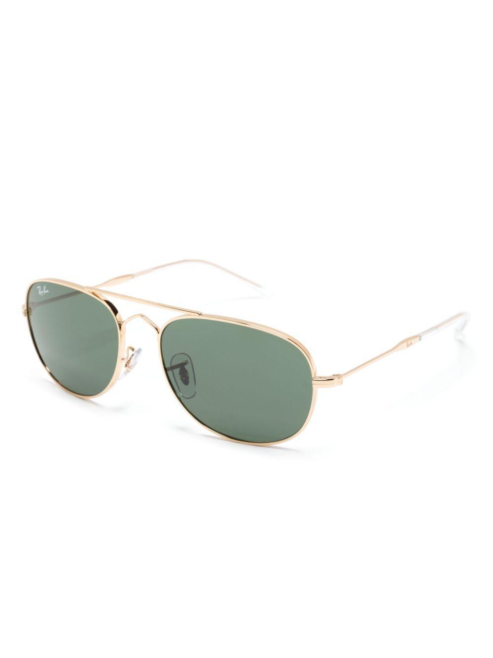 RAY BAN Brain Bridge Aviator-frame Sunglasses In Gold Product Image