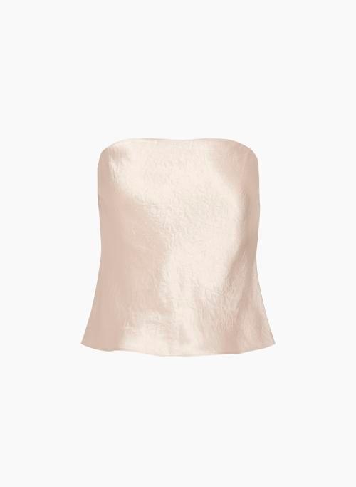 midtown satin tube top Product Image