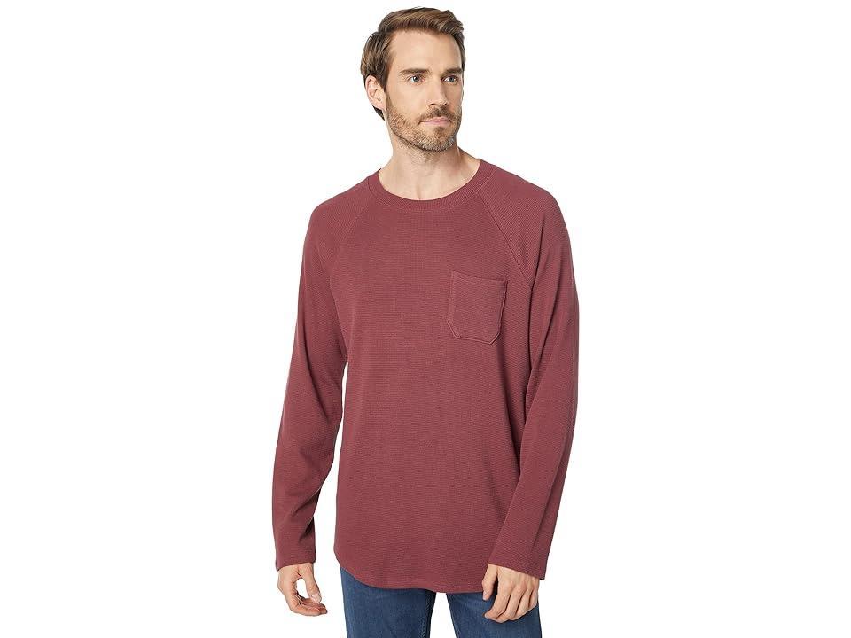 Paige Abe Baseball Tee Velvet (Red Velvet) Men's Clothing Product Image