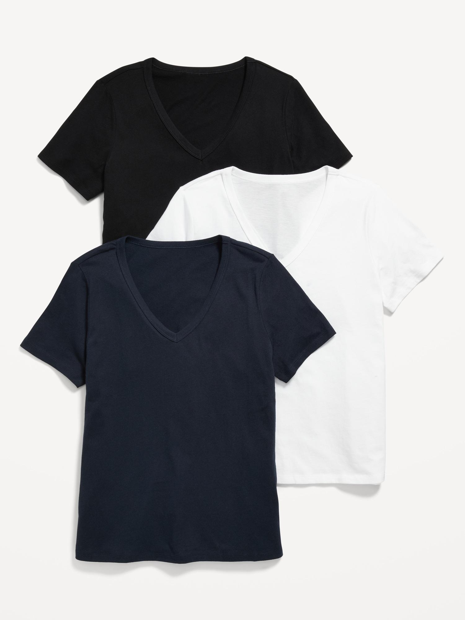 EveryWear V-Neck T-Shirt 3-Pack Product Image