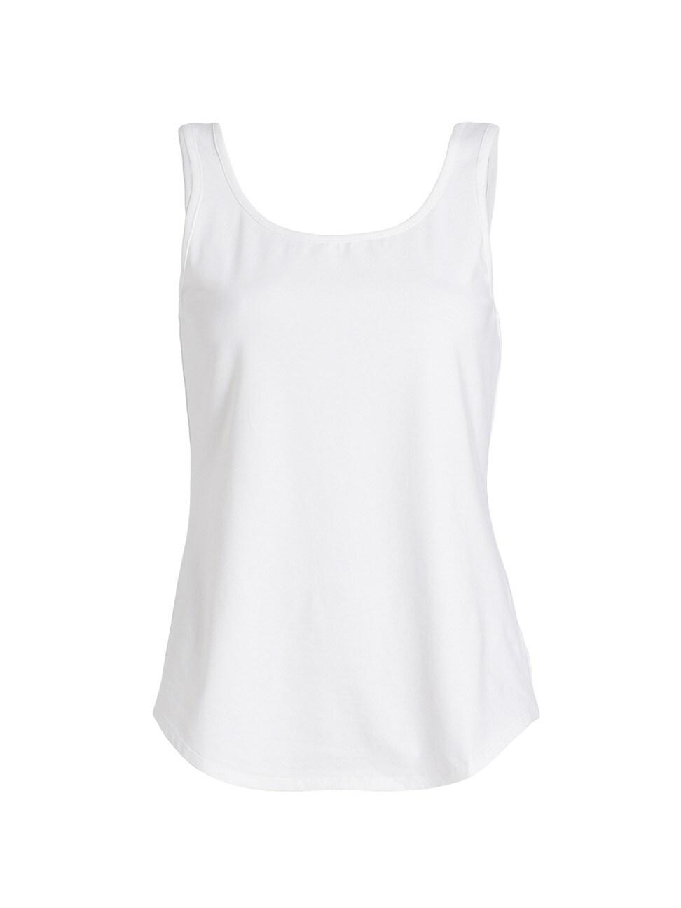 Womens Stretch Cotton Tank Top Product Image