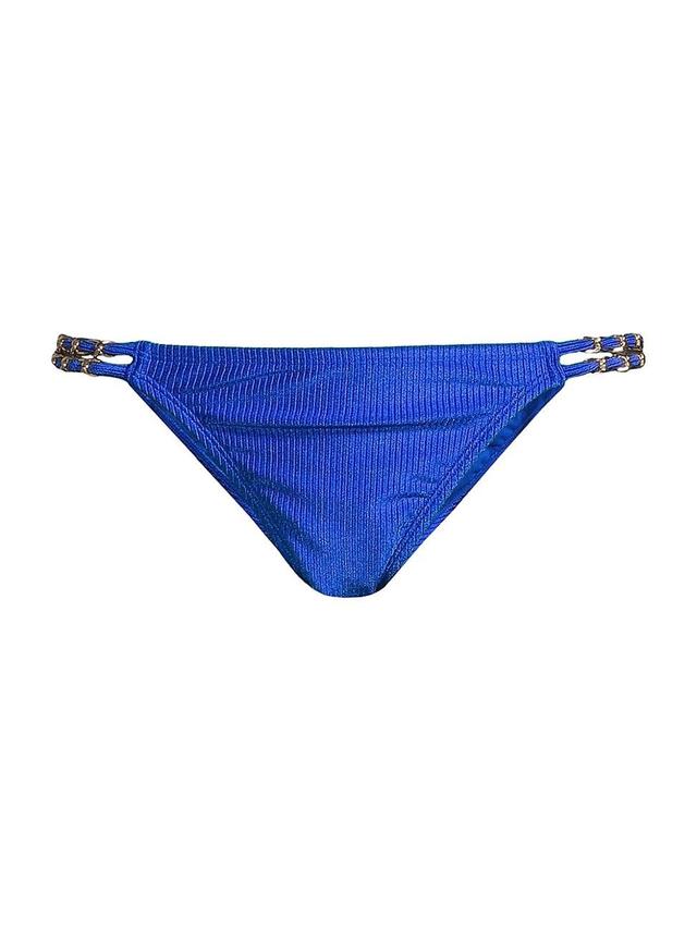 Womens Petrie Ribbed Bikini Bottom Product Image