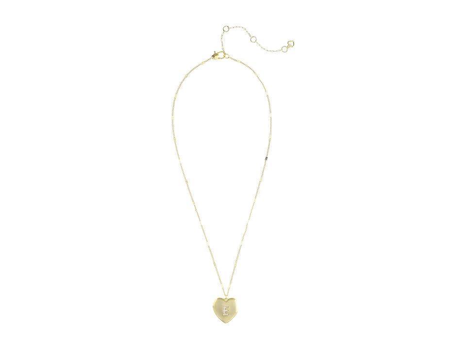 Kate Spade New York J Heart Locket (Clear Necklace Product Image