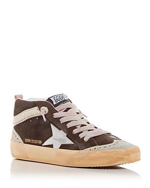 Golden Goose Womens Mid Star Ltd Low Top Sneakers Product Image