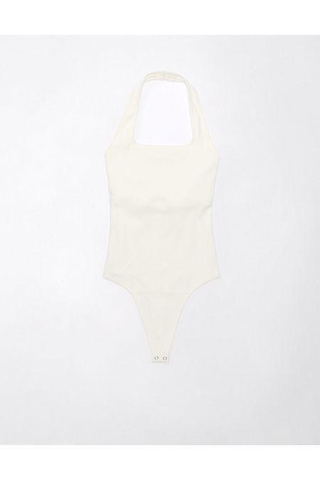 AE Square-Neck Main Squeeze Halter Bodysuit Womens Product Image