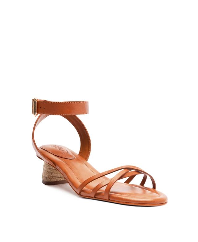 Schutz Womens Alexandra Mid Block Sandals Product Image