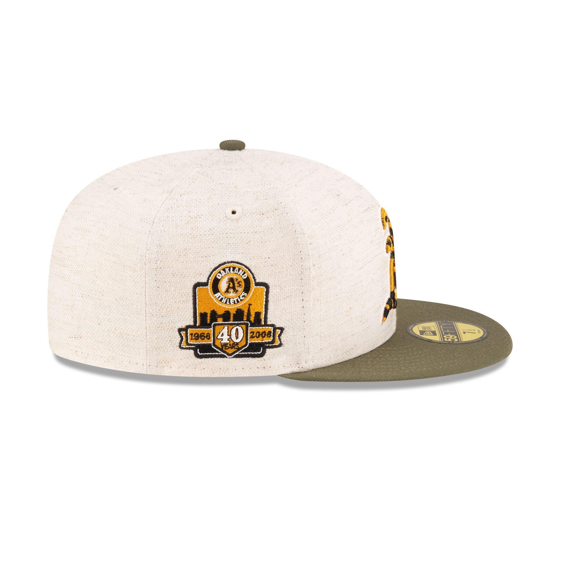 Just Caps Animal Fill Oakland Athletics 59FIFTY Fitted Hat Male Product Image