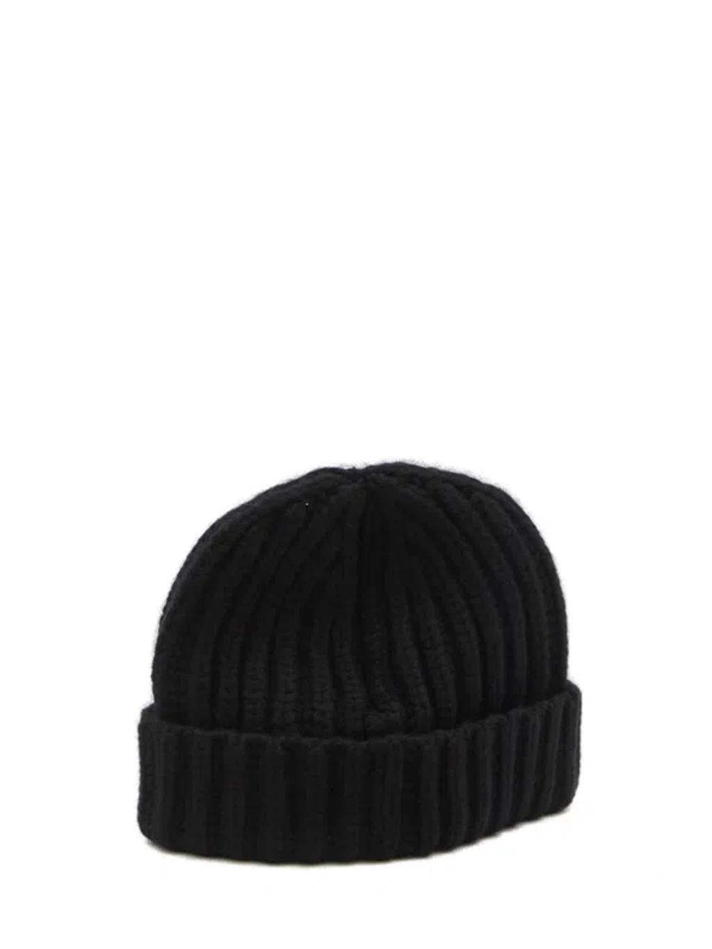 Cashmere Beanie In Black Product Image