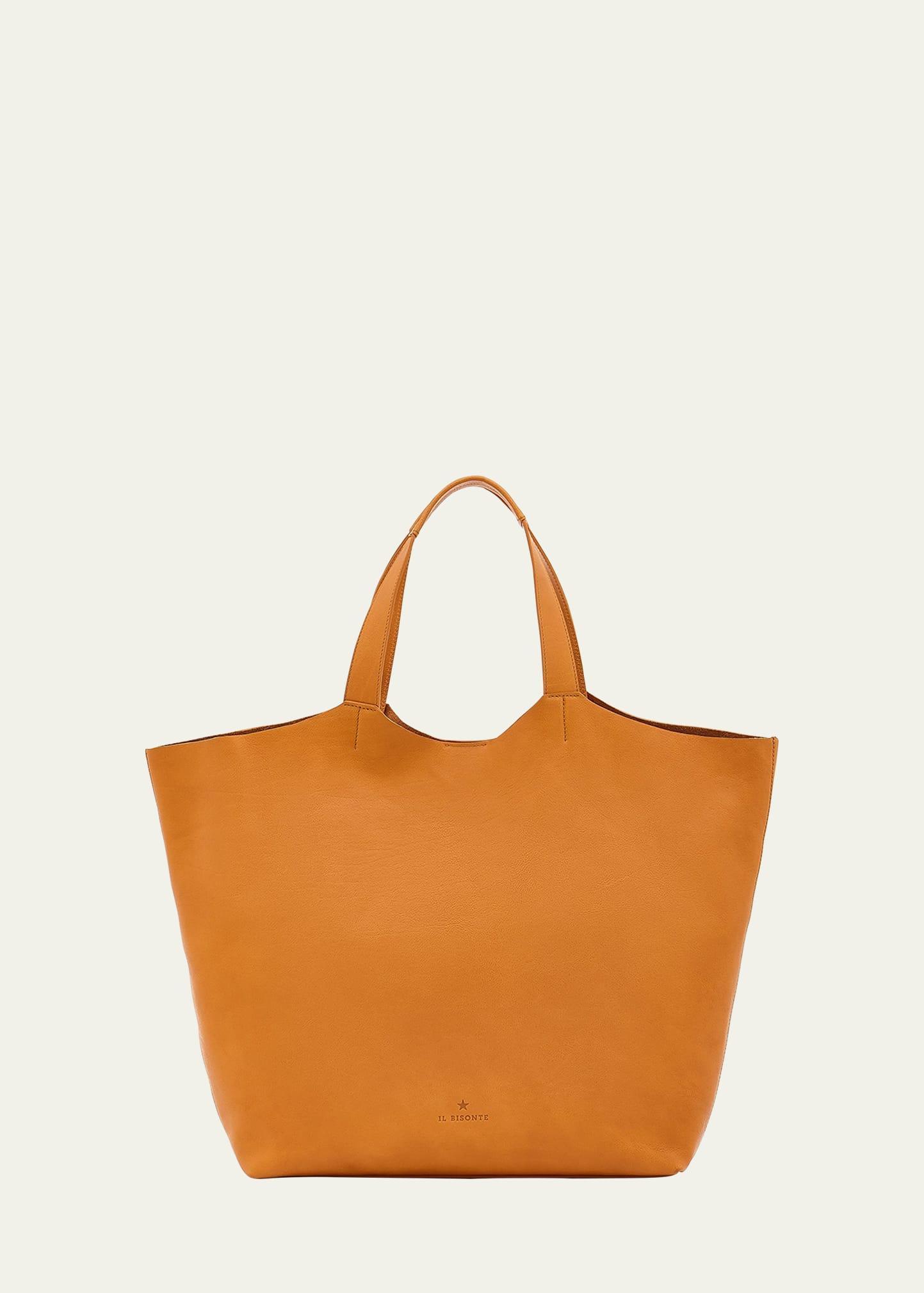 Womens Le Laudi Leather Tote Bag Product Image