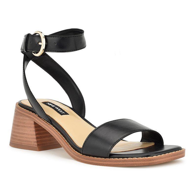 Nine West Tora Womens Open Toe Block Heel Dress Sandals Product Image