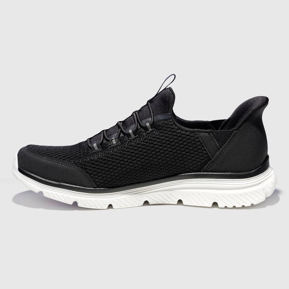 S Sport By Skechers Men's Moralis Step In Elastic Sneakers - Black 10.5 Product Image