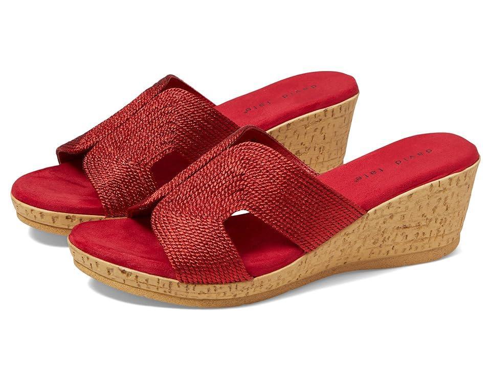 David Tate Vibe Rayon Fabric) Women's Sandals Product Image