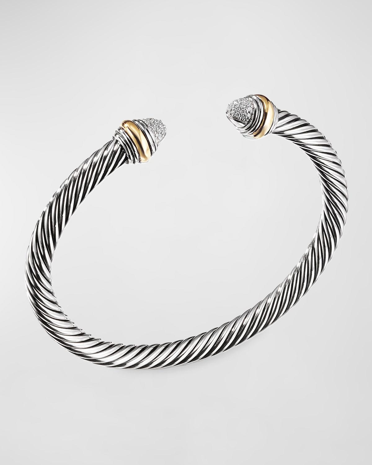 Womens Cable Classics Bracelet in Sterling Silver Product Image