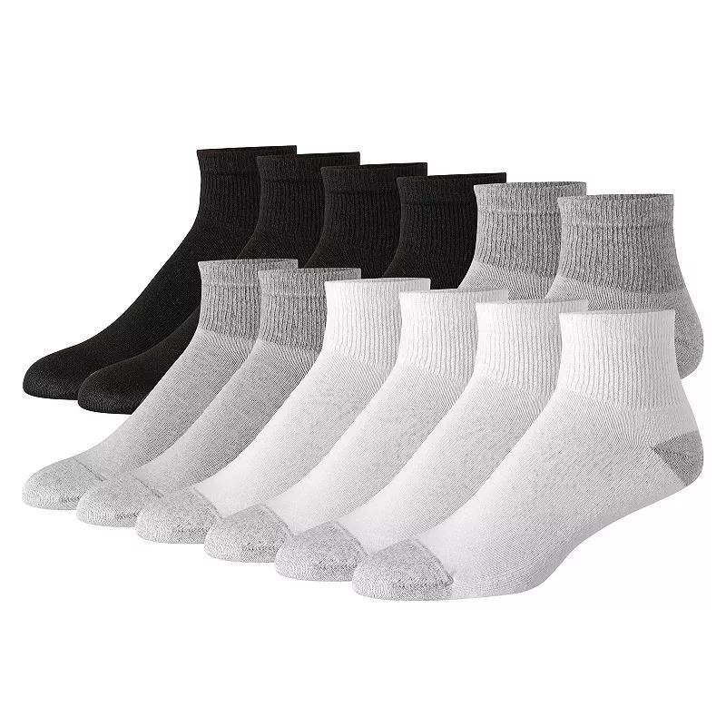 Mens Hanes Ultimate 12-pack Low-Cut Socks Product Image