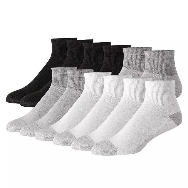 Mens Hanes Ultimate 12-pack Low-Cut Socks Product Image