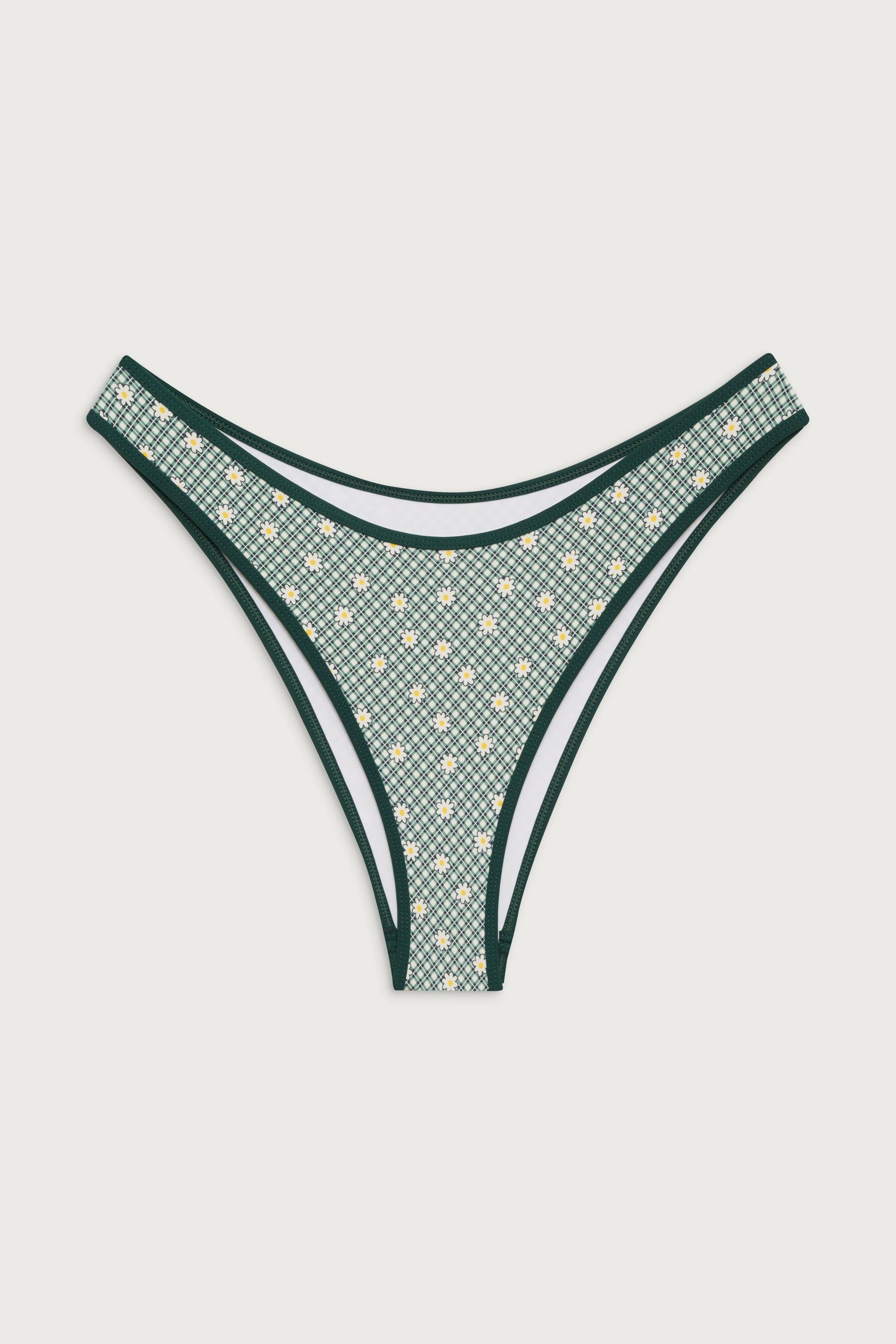 Dove Classic Gingham Bikini Bottom - Orchard Picnic Product Image