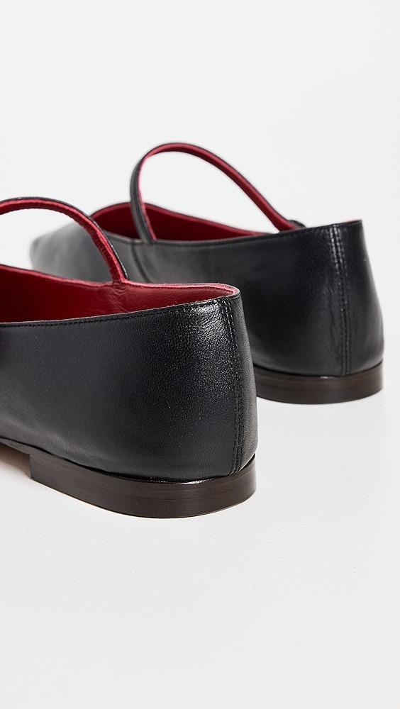 Mansur Gavriel Square Toe Mary Jane Flats | Shopbop Product Image