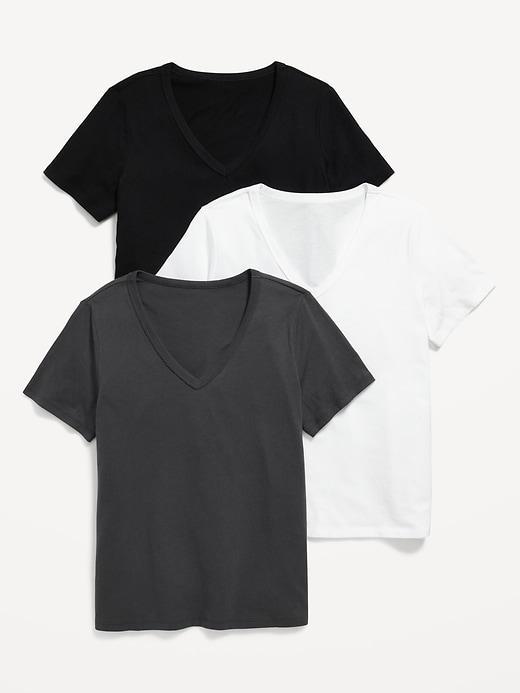 EveryWear V-Neck T-Shirt 3-Pack Product Image