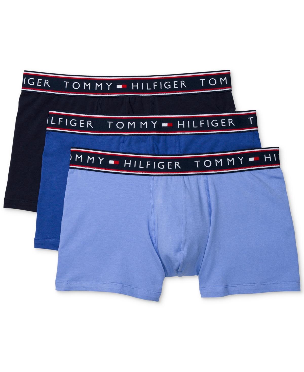 Tommy Hilfiger Men's Cotton Stretch Trunk 3-Pack Product Image