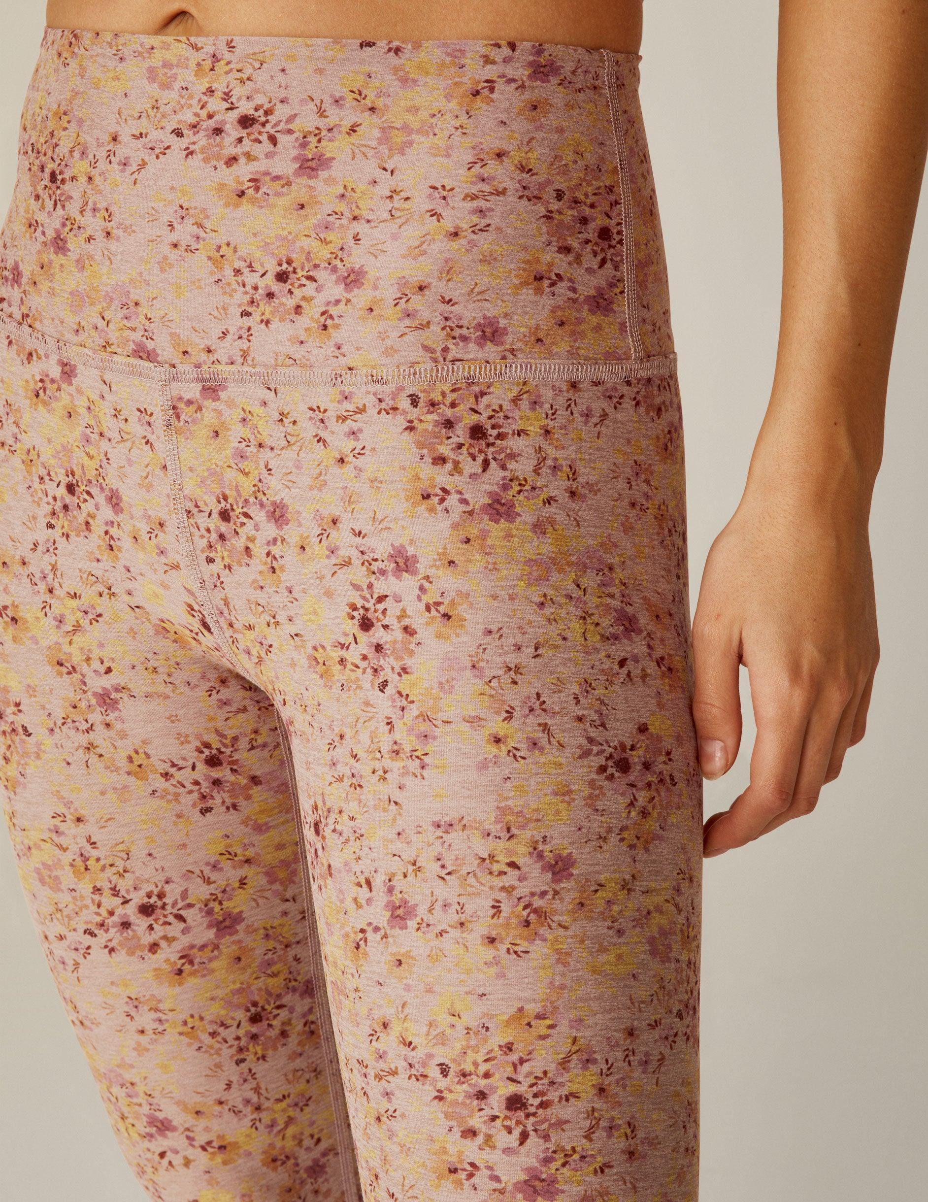 Meadow Floral SoftMark High Waisted Midi Legging Product Image