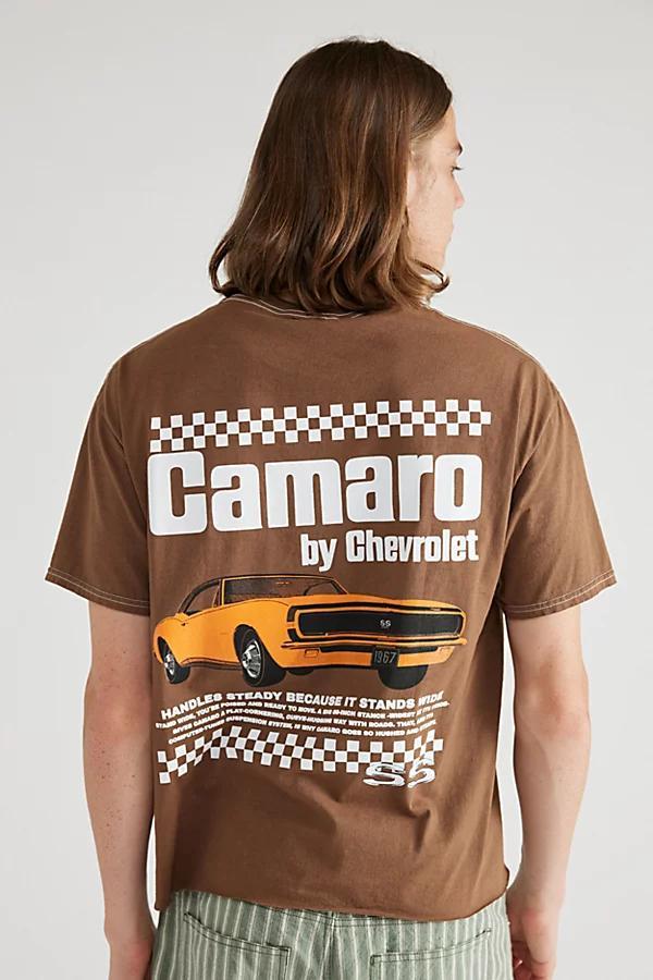 Chevy Camaro Cropped Tee Mens at Urban Outfitters Product Image