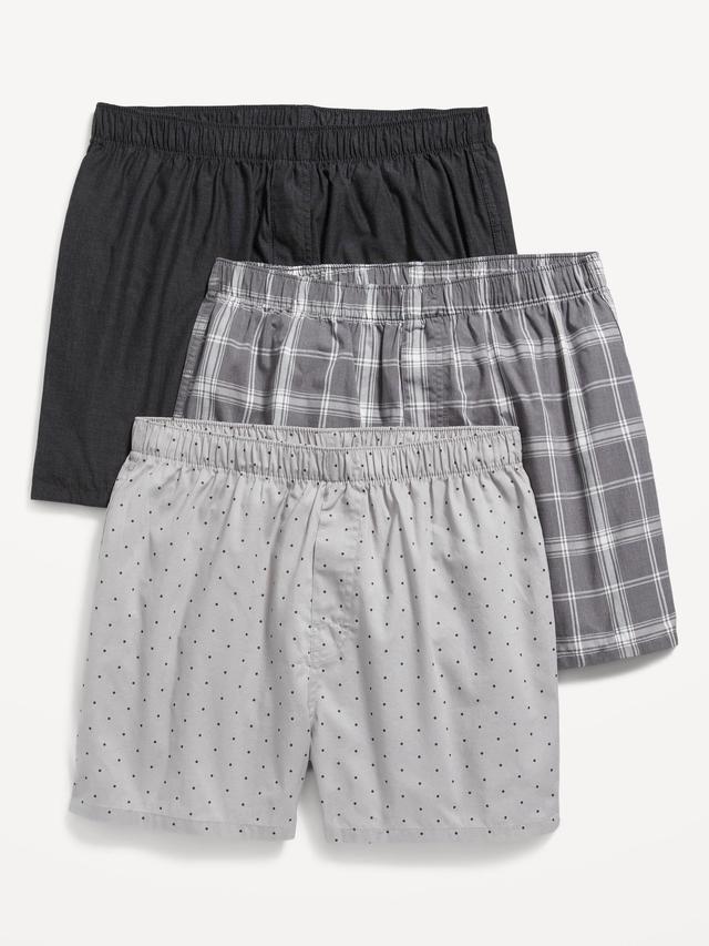 3-Pack Soft-Washed Boxer Shorts -- 3.75-inch inseam Product Image