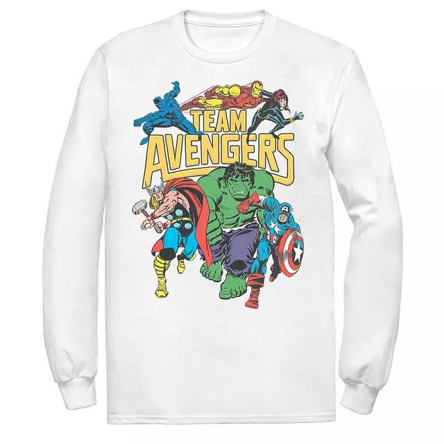 Mens Marvel Avengers Classic Group Assemble Tee Product Image