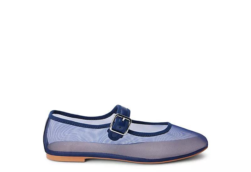 Coconuts Womens Tribeca Mesh Square-Toe Mary Jane Ballet Flat. product image