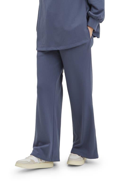 Nom Maternity Walker Wide Leg French Terry Maternity Lounge Pants Product Image