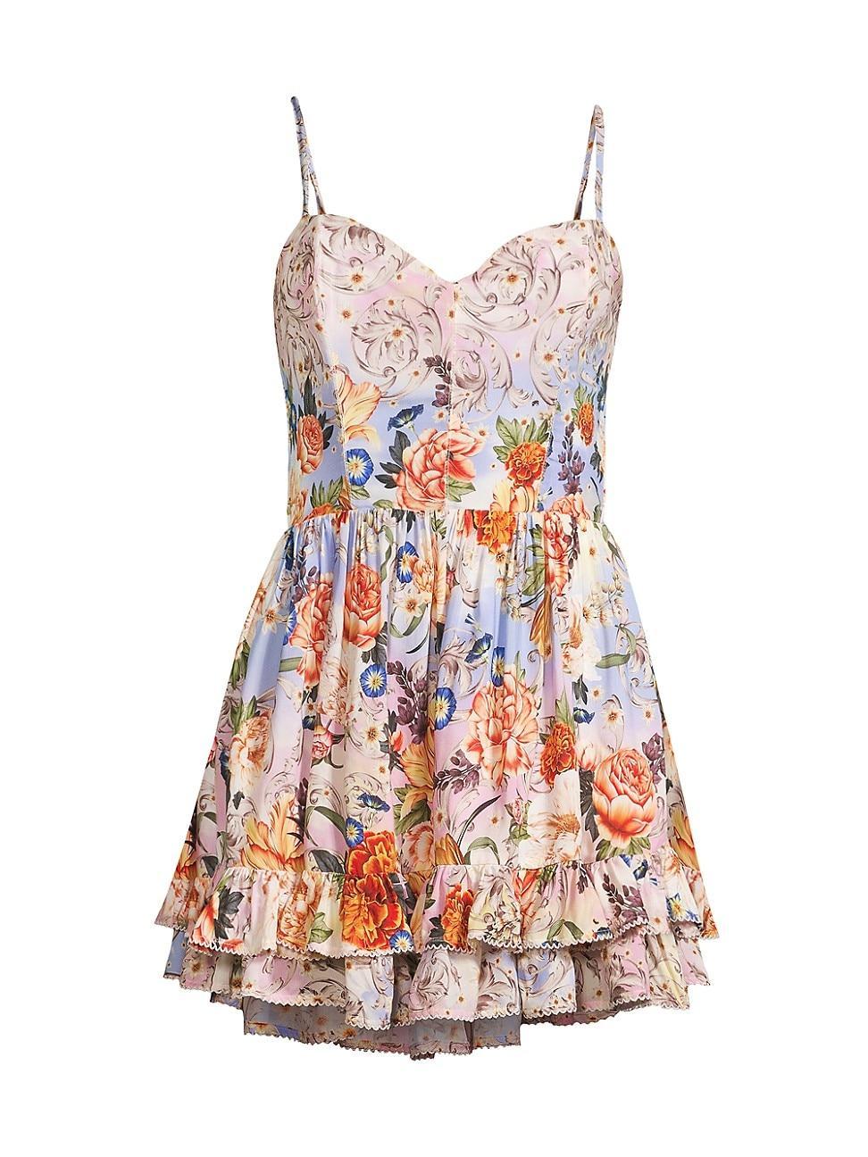 Womens Isadora Numen Floral Minidress Product Image