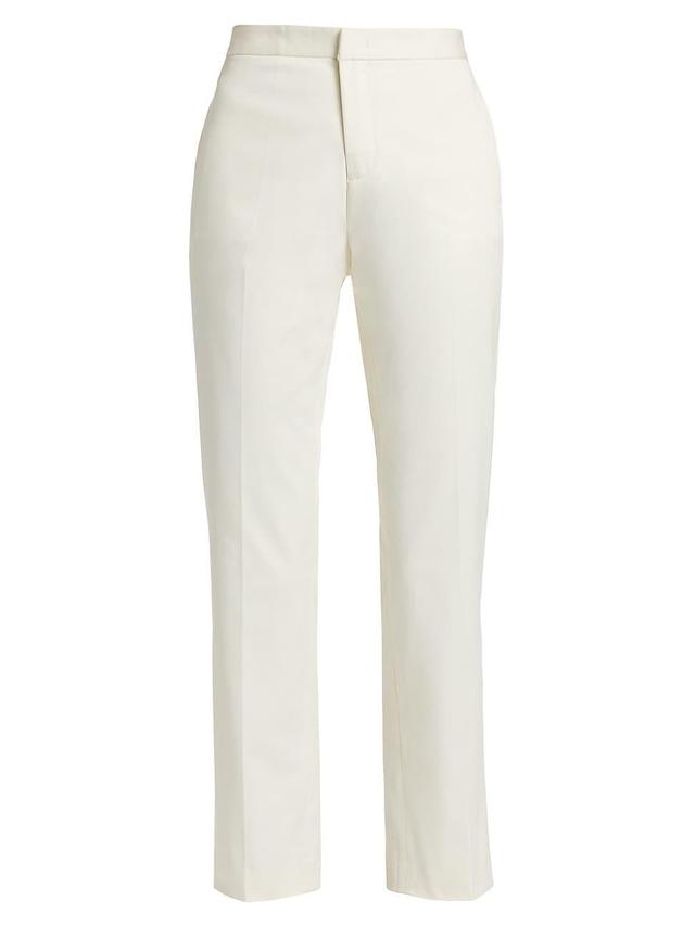 Womens Diamant-Embellished Gabardine Crop Pants Product Image