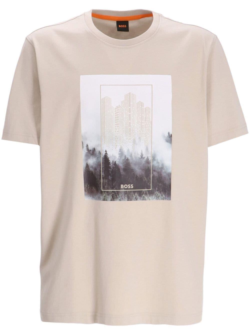 Forest T-shirt In Neutrals Product Image