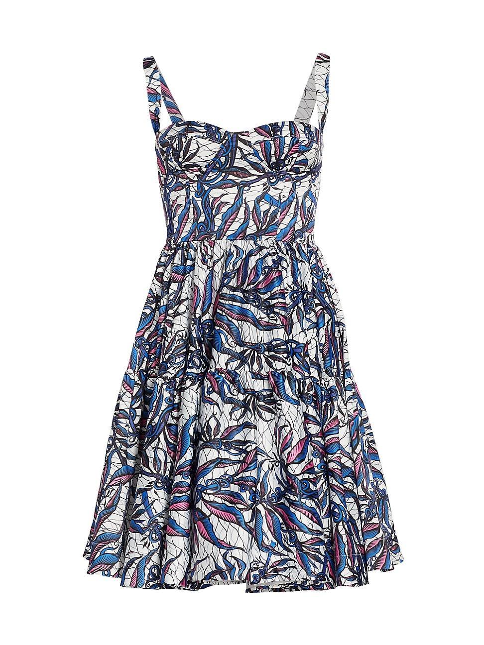 Womens Floral Swing Dress Product Image