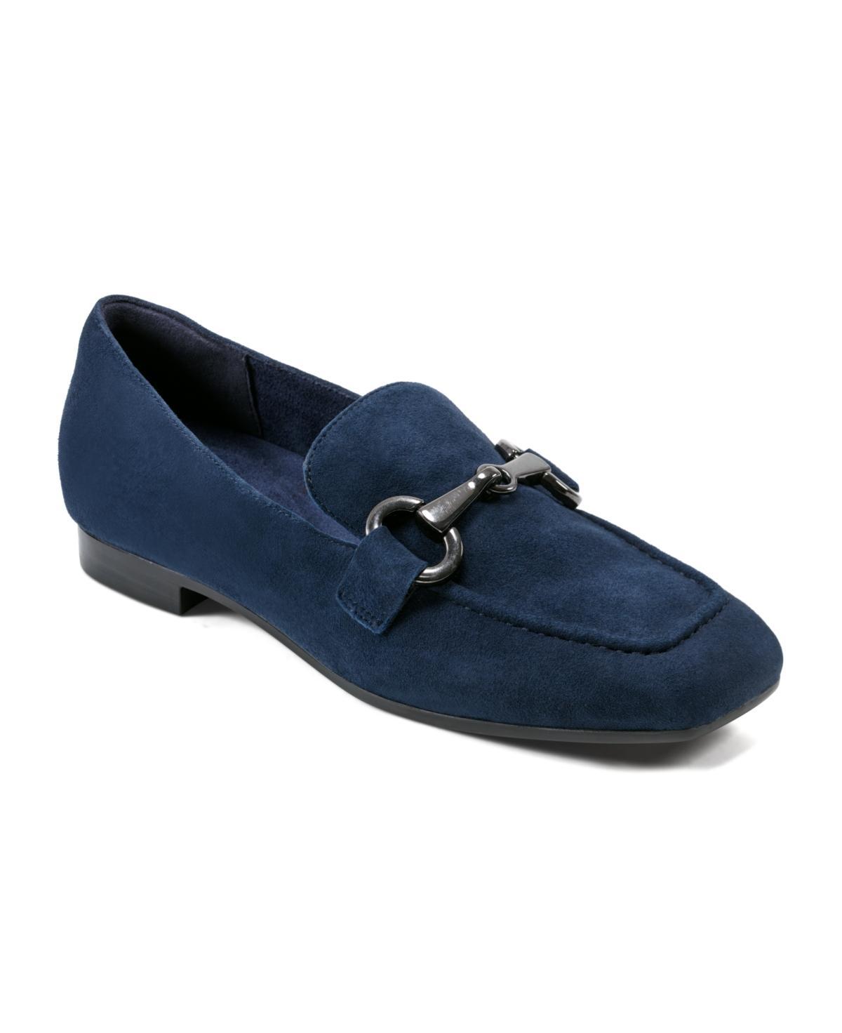 Rockport Womens Polly Slip-On Square Toe Dress Loafers Product Image