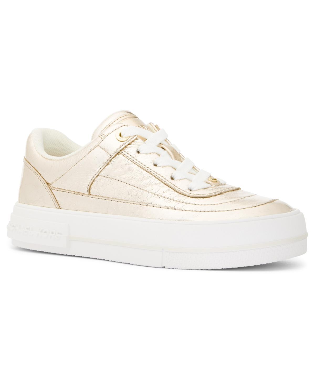 Michael Michael Kors Womens Aurora Lace-Up Platform Sneakers Product Image