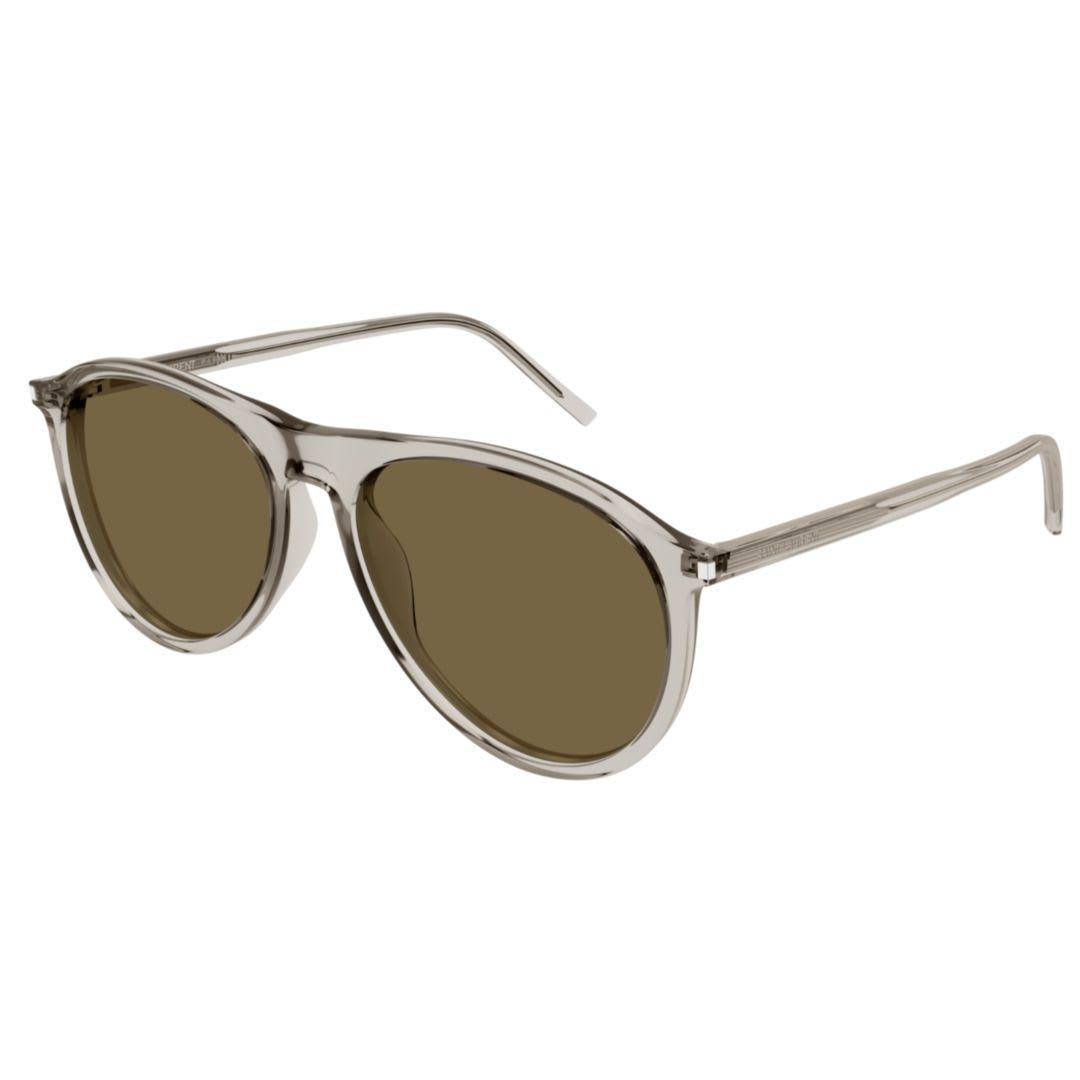 SAINT LAURENT Sl 667004 Beige Beige Brown Product Image