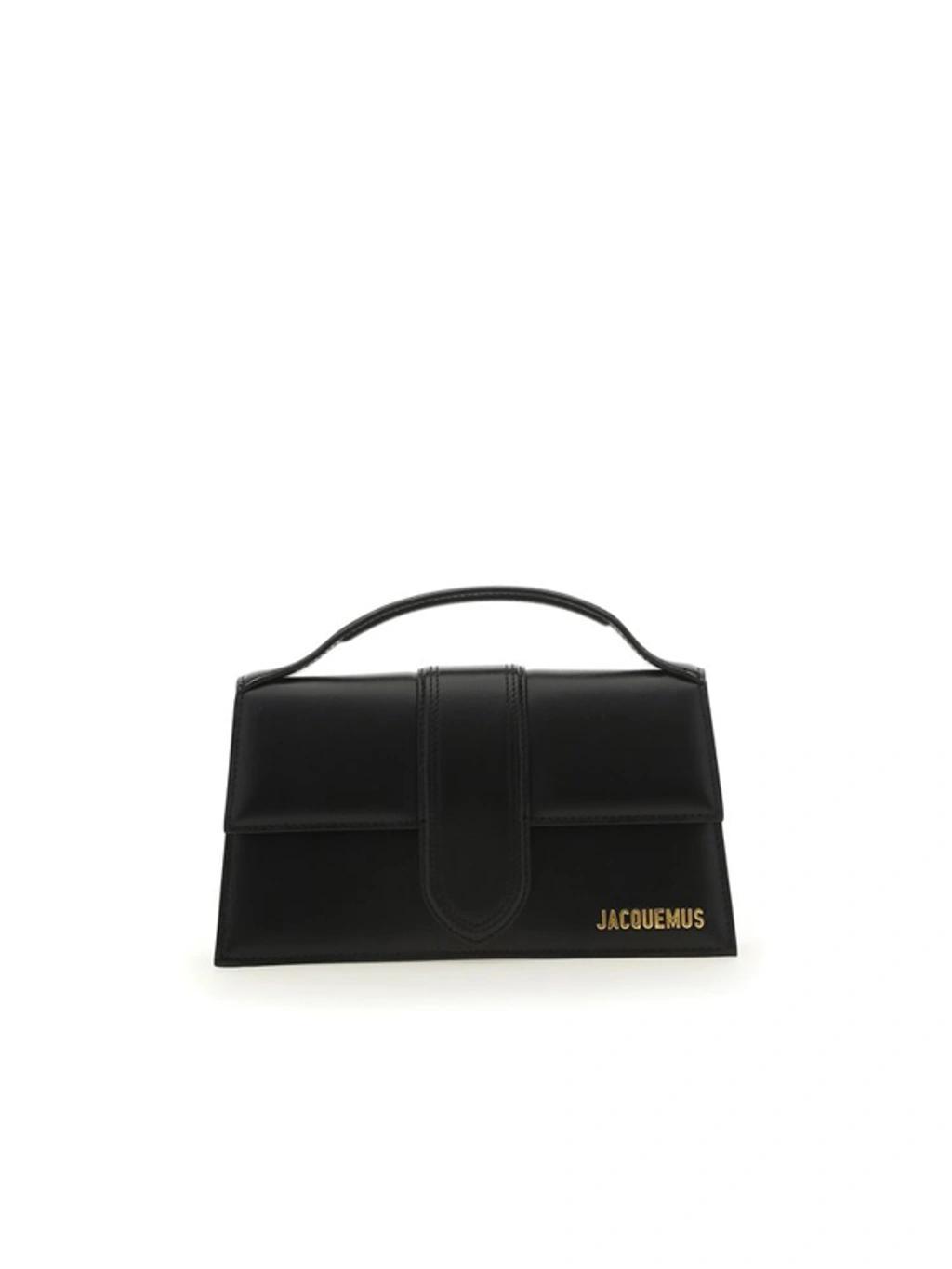 JACQUEMUS Le Grand Bambino Shoulder Bag In Black Product Image