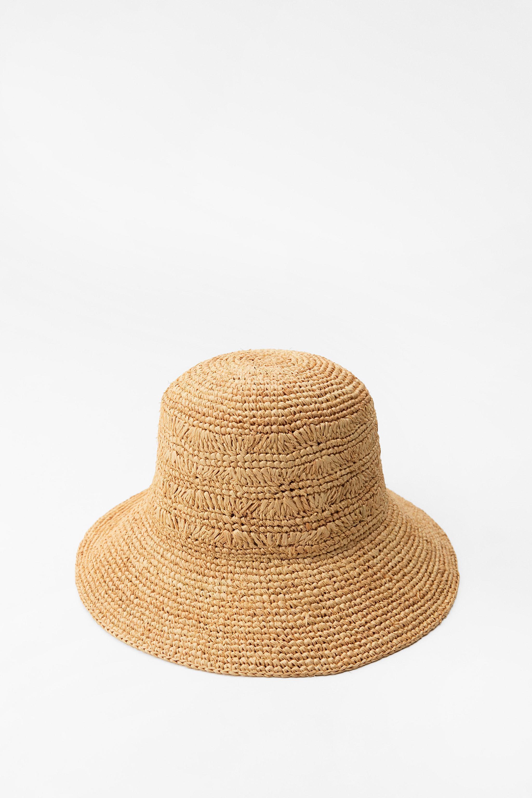 WOVEN RAFFIA HAT Product Image