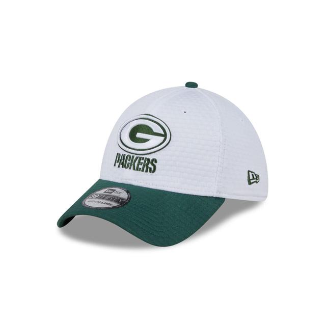 Green Bay Packers 2024 Training 39THIRTY Stretch Fit Hat Male Product Image