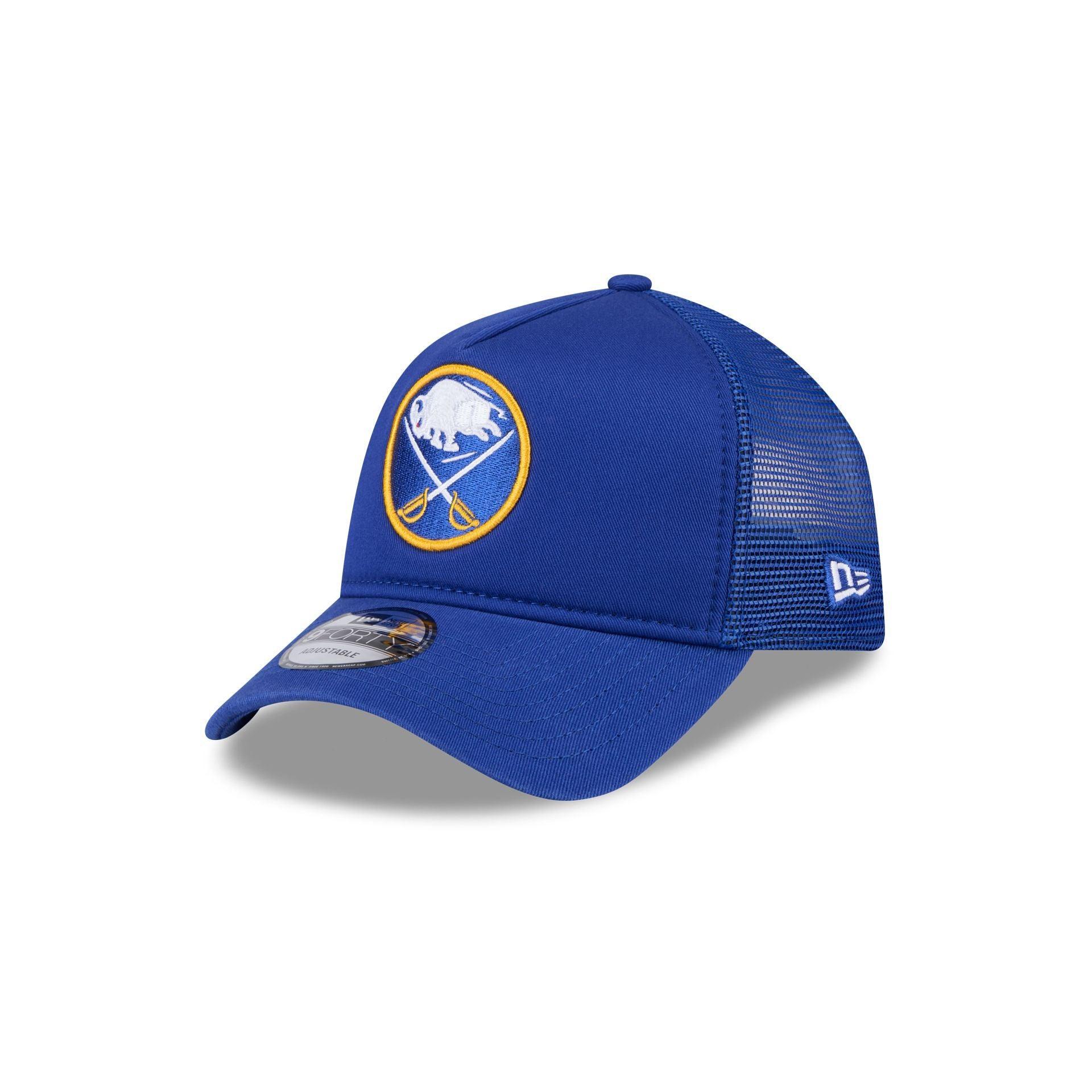 Buffalo Sabres 9FORTY A-Frame Trucker Hat Male Product Image