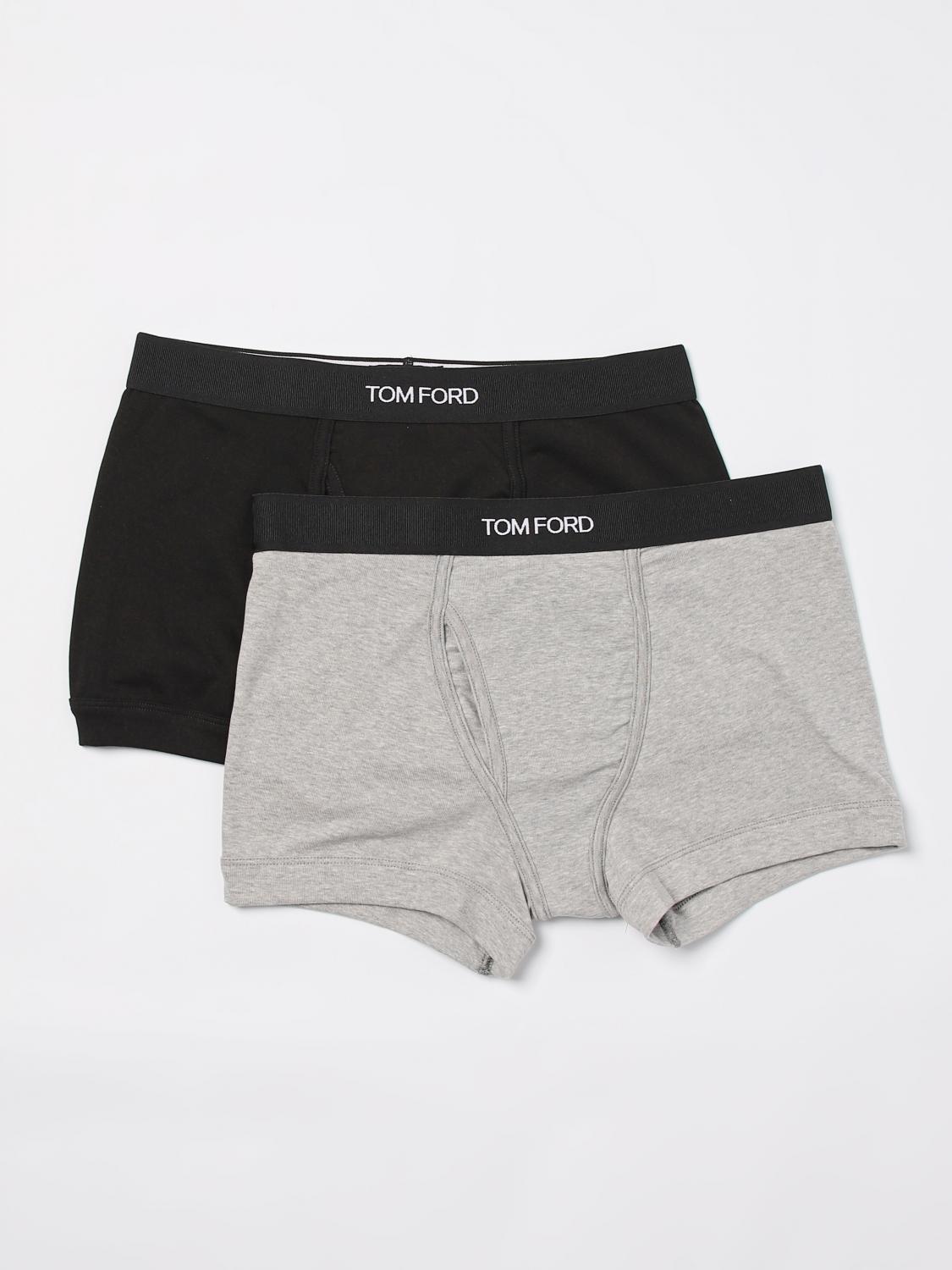 TOM FORD Cotton Blend Boxer Briefs, Set Of 2 In Multicolour Product Image